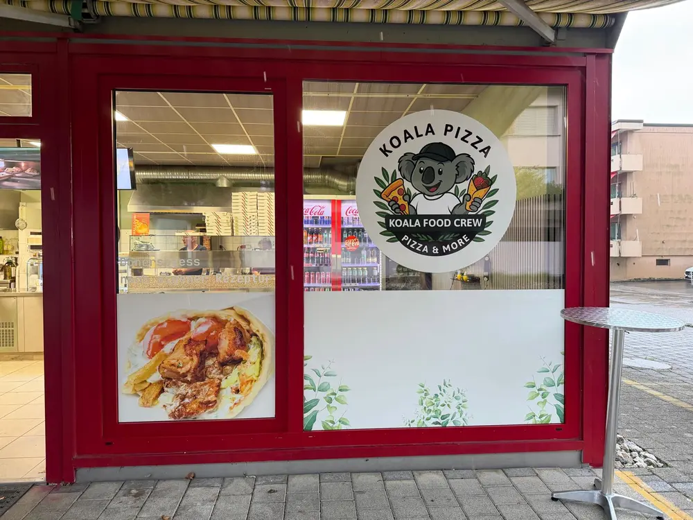 Schaufensterbeschriftung – Referenz von Werbung 360° (Gastronomie)
