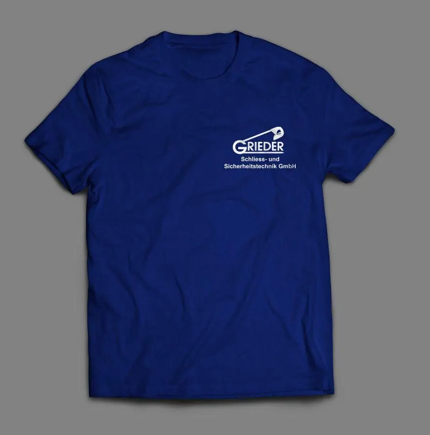 Bedrucktes T-Shirt mit Firmenlogo – Werbemittel von Werbung 360°